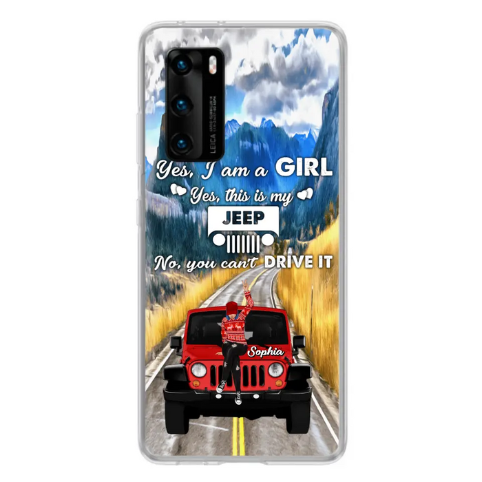 Personalized Off-road Girl Phone Case - Case For Xiaomi, Oppo And Huawei