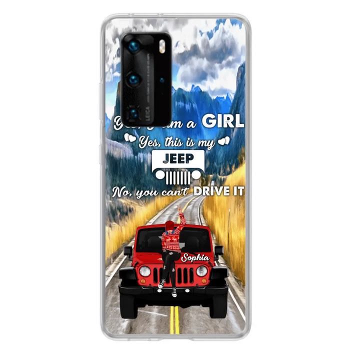 Personalized Off-road Girl Phone Case - Case For Xiaomi, Oppo And Huawei