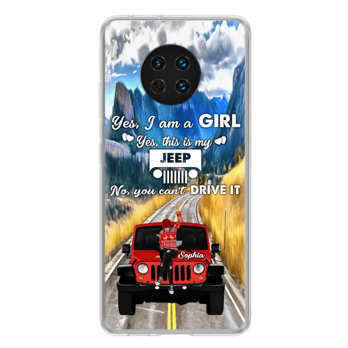 Personalized Off-road Girl Phone Case - Case For Xiaomi, Oppo And Huawei