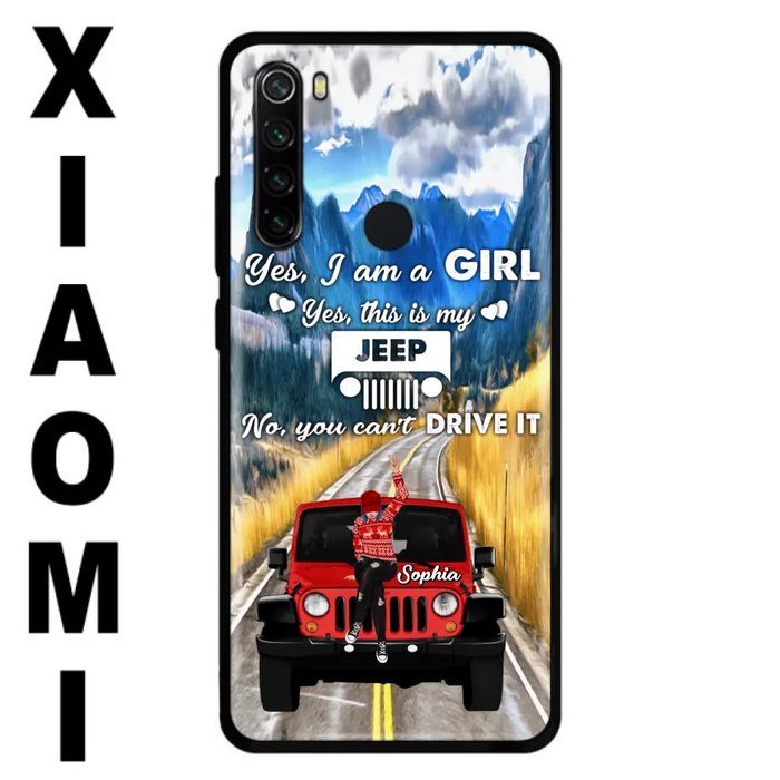 Personalized Off-road Girl Phone Case - Case For Xiaomi, Oppo And Huawei