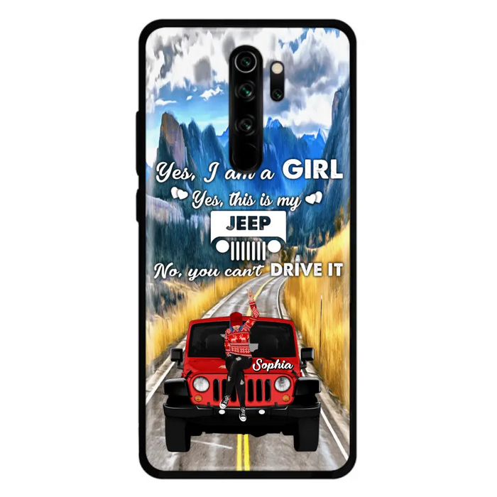 Personalized Off-road Girl Phone Case - Case For Xiaomi, Oppo And Huawei