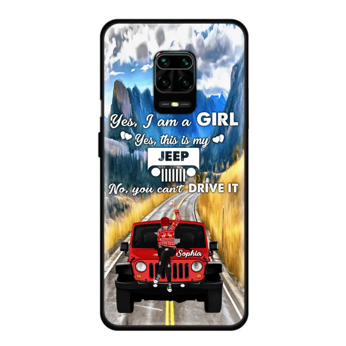 Personalized Off-road Girl Phone Case - Case For Xiaomi, Oppo And Huawei