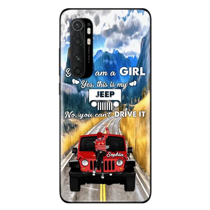 Personalized Off-road Girl Phone Case - Case For Xiaomi, Oppo And Huawei