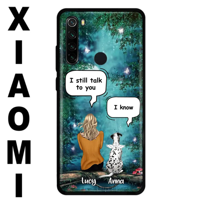 Personalized Dog Memorial Phone case - Up to 5 Pets - Best Gift For Dog Lover - For Xiaomi, Oppo And Huawei Phone Case