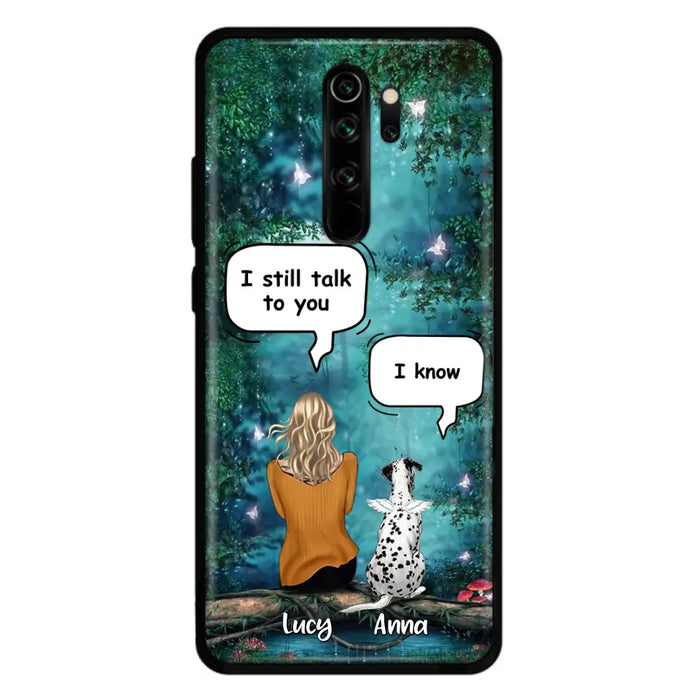 Personalized Dog Memorial Phone case - Up to 5 Pets - Best Gift For Dog Lover - For Xiaomi, Oppo And Huawei Phone Case