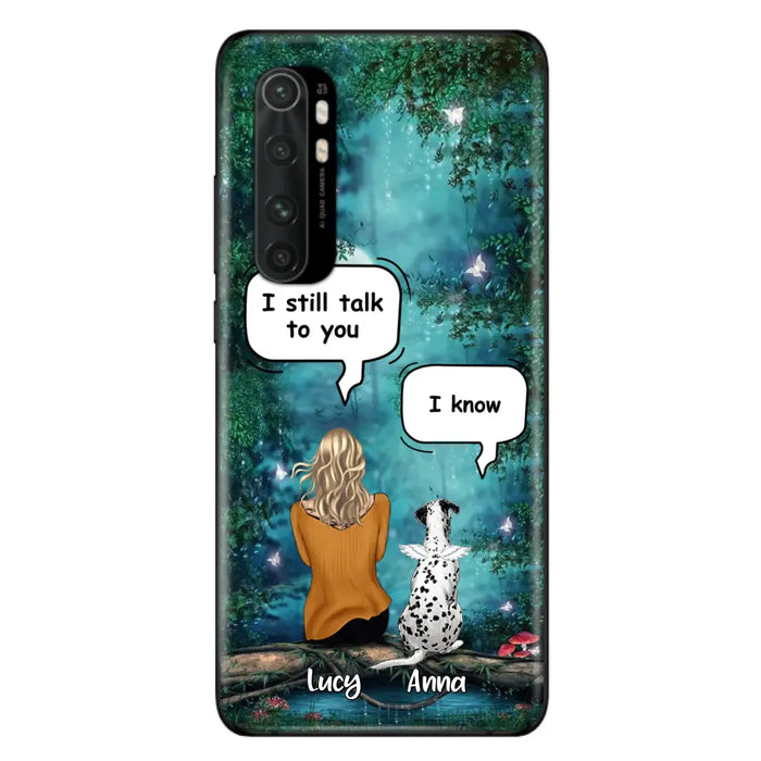 Personalized Dog Memorial Phone case - Up to 5 Pets - Best Gift For Dog Lover - For Xiaomi, Oppo And Huawei Phone Case