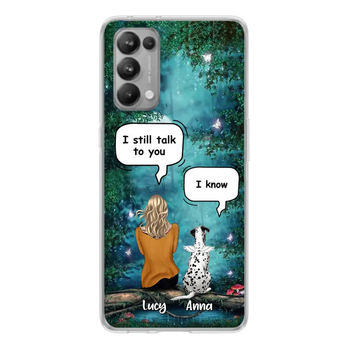 Personalized Dog Memorial Phone case - Up to 5 Pets - Best Gift For Dog Lover - For Xiaomi, Oppo And Huawei Phone Case