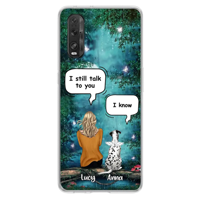 Personalized Dog Memorial Phone case - Up to 5 Pets - Best Gift For Dog Lover - For Xiaomi, Oppo And Huawei Phone Case