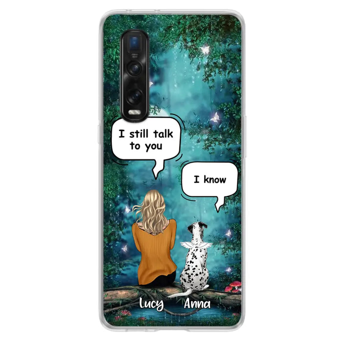 Personalized Dog Memorial Phone case - Up to 5 Pets - Best Gift For Dog Lover - For Xiaomi, Oppo And Huawei Phone Case
