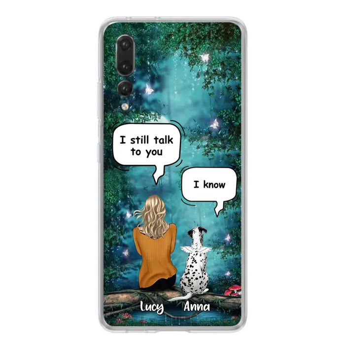 Personalized Dog Memorial Phone case - Up to 5 Pets - Best Gift For Dog Lover - For Xiaomi, Oppo And Huawei Phone Case