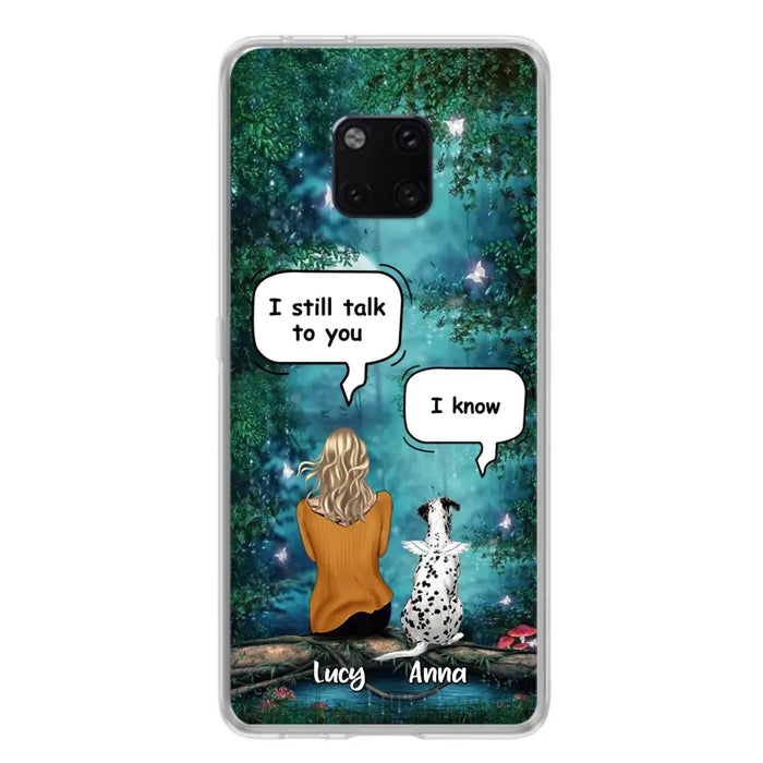 Personalized Dog Memorial Phone case - Up to 5 Pets - Best Gift For Dog Lover - For Xiaomi, Oppo And Huawei Phone Case