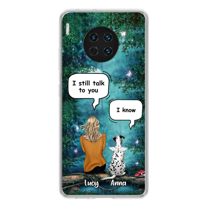 Personalized Dog Memorial Phone case - Up to 5 Pets - Best Gift For Dog Lover - For Xiaomi, Oppo And Huawei Phone Case