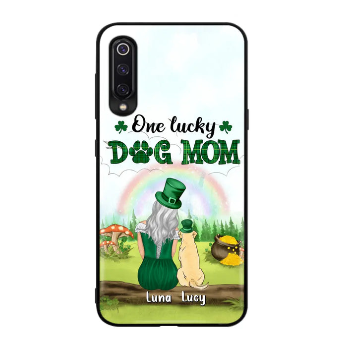 Personalized Dog Mom Phone Case - Up to 4 Dogs - St. Patrick's Day Gift Idea For Dog Lover - Case For Xiaomi/Huawei/Oppo