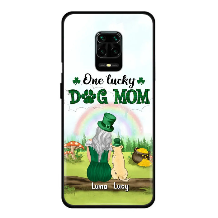 Personalized Dog Mom Phone Case - Up to 4 Dogs - St. Patrick's Day Gift Idea For Dog Lover - Case For Xiaomi/Huawei/Oppo