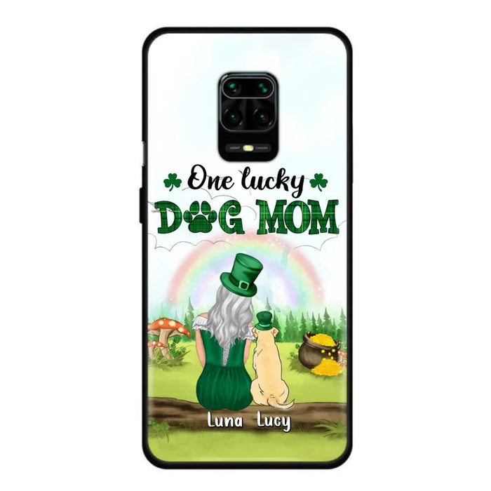 Personalized Dog Mom Phone Case - Up to 4 Dogs - St. Patrick's Day Gift Idea For Dog Lover - Case For Xiaomi/Huawei/Oppo