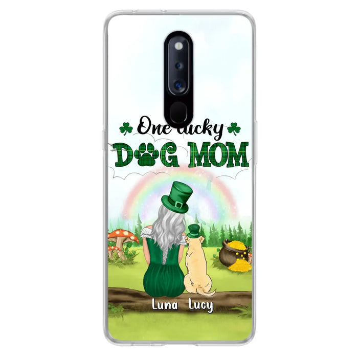 Personalized Dog Mom Phone Case - Up to 4 Dogs - St. Patrick's Day Gift Idea For Dog Lover - Case For Xiaomi/Huawei/Oppo