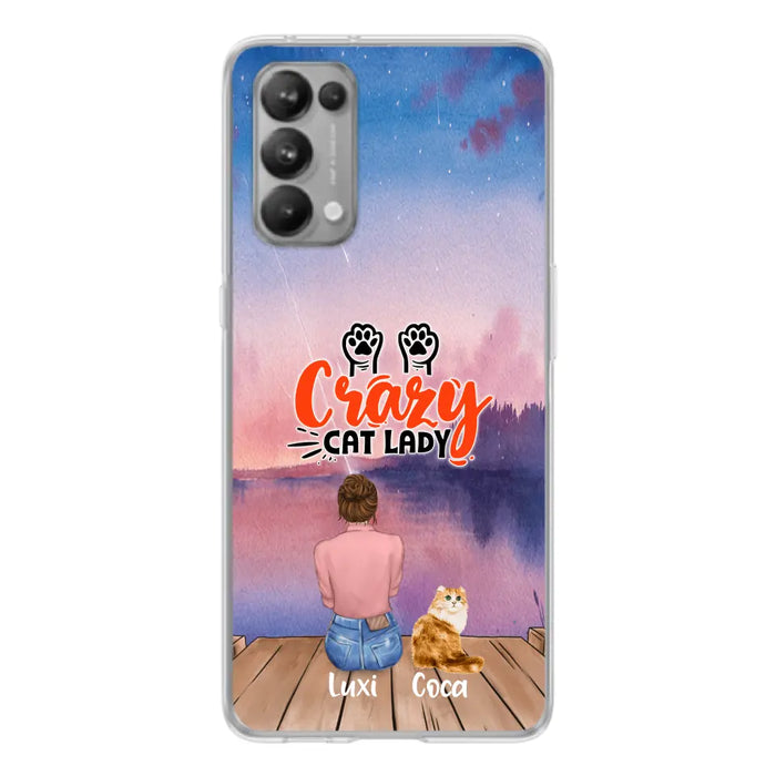 Personalized Cat Mom Phone Case - Up to 5 Cats - Gift Idea For Cat Lover - Best Cat Mom Ever - Case For Xiaomi, Oppo And Huawei