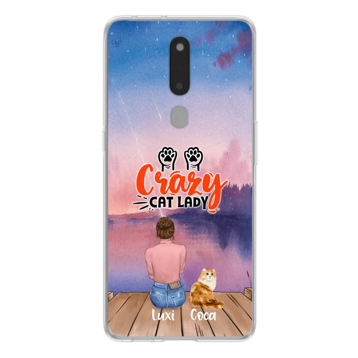 Personalized Cat Mom Phone Case - Up to 5 Cats - Gift Idea For Cat Lover - Best Cat Mom Ever - Case For Xiaomi, Oppo And Huawei
