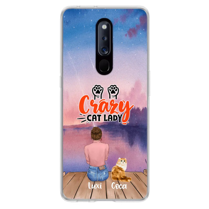Personalized Cat Mom Phone Case - Up to 5 Cats - Gift Idea For Cat Lover - Best Cat Mom Ever - Case For Xiaomi, Oppo And Huawei