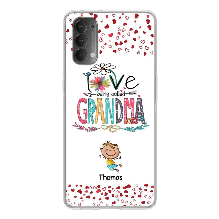 Personalized Blessed To Be Called Nana Phone Case - Up to 5 Kids - Gift Idea For Nana/Mama/Kids - Case For Xiaomi, Oppo And Huawei