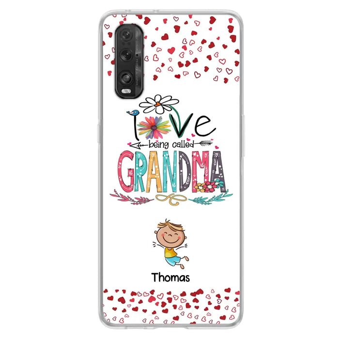 Personalized Blessed To Be Called Nana Phone Case - Up to 5 Kids - Gift Idea For Nana/Mama/Kids - Case For Xiaomi, Oppo And Huawei