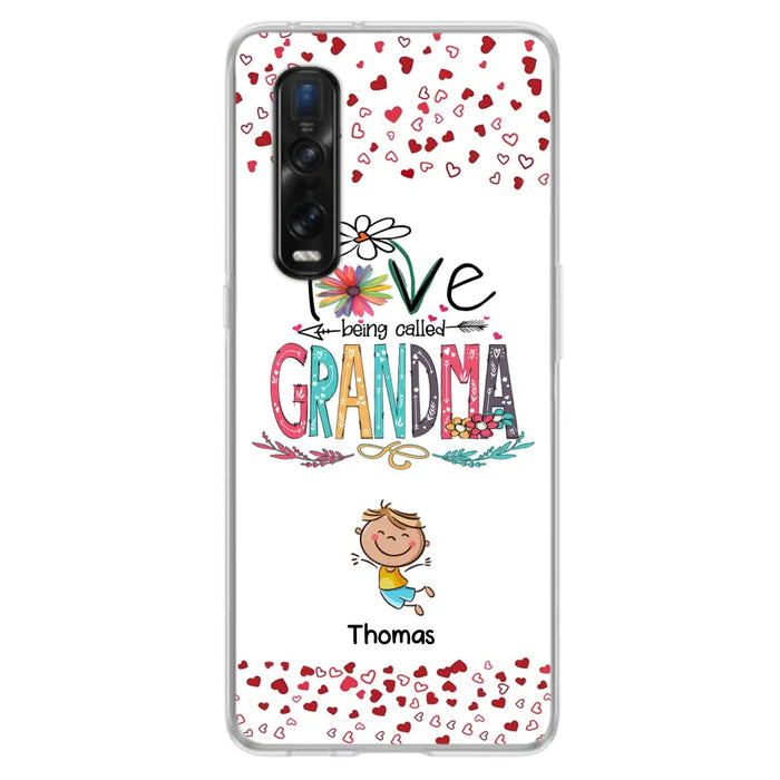 Personalized Blessed To Be Called Nana Phone Case - Up to 5 Kids - Gift Idea For Nana/Mama/Kids - Case For Xiaomi, Oppo And Huawei