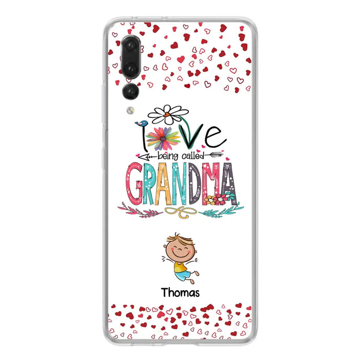 Personalized Blessed To Be Called Nana Phone Case - Up to 5 Kids - Gift Idea For Nana/Mama/Kids - Case For Xiaomi, Oppo And Huawei