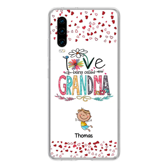Personalized Blessed To Be Called Nana Phone Case - Up to 5 Kids - Gift Idea For Nana/Mama/Kids - Case For Xiaomi, Oppo And Huawei