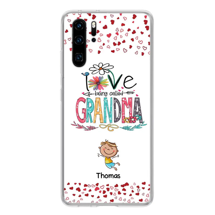 Personalized Blessed To Be Called Nana Phone Case - Up to 5 Kids - Gift Idea For Nana/Mama/Kids - Case For Xiaomi, Oppo And Huawei