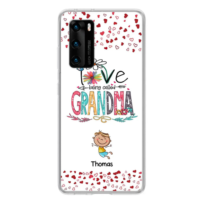 Personalized Blessed To Be Called Nana Phone Case - Up to 5 Kids - Gift Idea For Nana/Mama/Kids - Case For Xiaomi, Oppo And Huawei