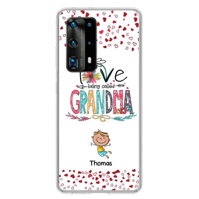 Personalized Blessed To Be Called Nana Phone Case - Up to 5 Kids - Gift Idea For Nana/Mama/Kids - Case For Xiaomi, Oppo And Huawei