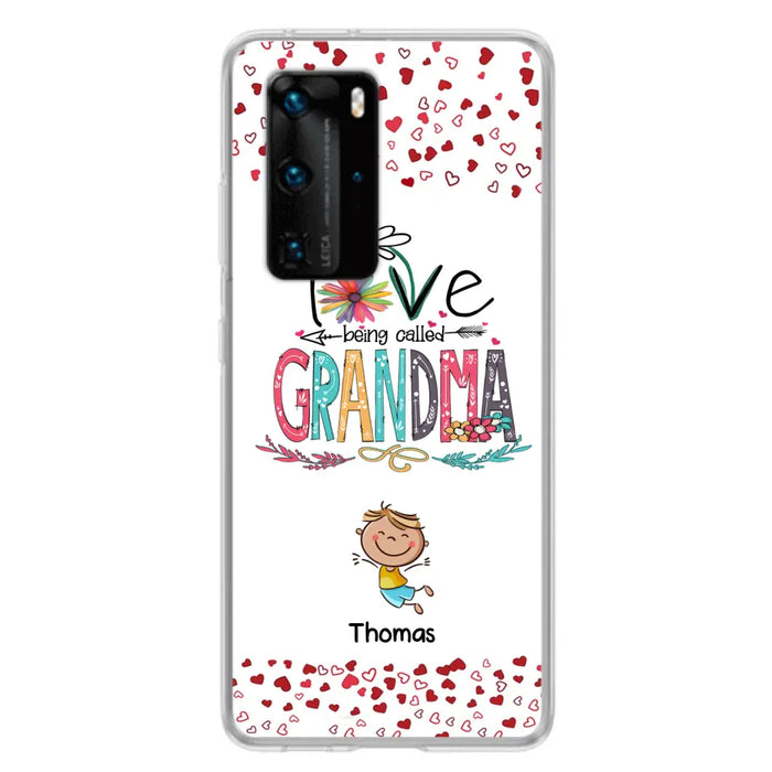 Personalized Blessed To Be Called Nana Phone Case - Up to 5 Kids - Gift Idea For Nana/Mama/Kids - Case For Xiaomi, Oppo And Huawei