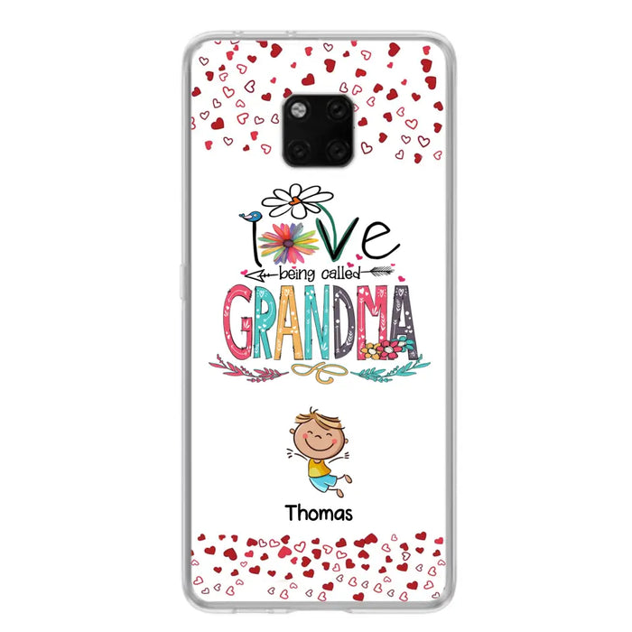 Personalized Blessed To Be Called Nana Phone Case - Up to 5 Kids - Gift Idea For Nana/Mama/Kids - Case For Xiaomi, Oppo And Huawei