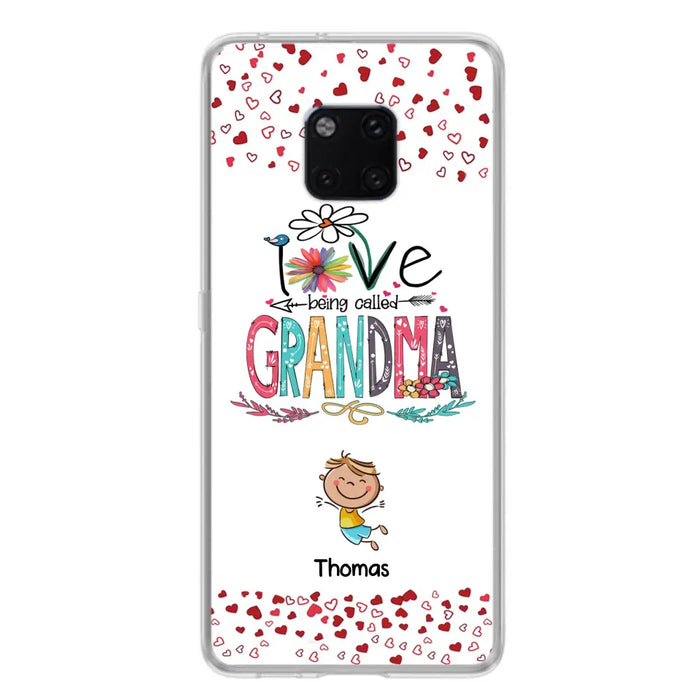 Personalized Blessed To Be Called Nana Phone Case - Up to 5 Kids - Gift Idea For Nana/Mama/Kids - Case For Xiaomi, Oppo And Huawei