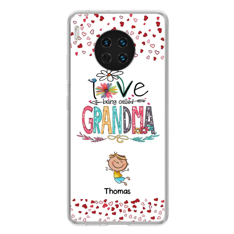 Personalized Blessed To Be Called Nana Phone Case - Up to 5 Kids - Gift Idea For Nana/Mama/Kids - Case For Xiaomi, Oppo And Huawei