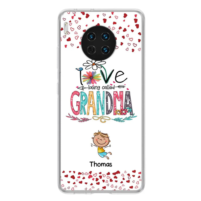 Personalized Blessed To Be Called Nana Phone Case - Up to 5 Kids - Gift Idea For Nana/Mama/Kids - Case For Xiaomi, Oppo And Huawei