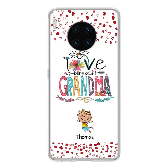Personalized Blessed To Be Called Nana Phone Case - Up to 5 Kids - Gift Idea For Nana/Mama/Kids - Case For Xiaomi, Oppo And Huawei