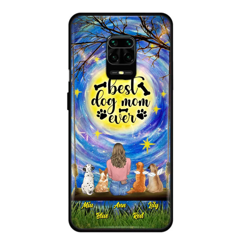 Personalized Dog Mom Phone Case - Up to 4 Dogs - Gift Idea For Dog Lovers - I Love You To the Moon And Back - Case For Xiaomi/Huawei/Oppo