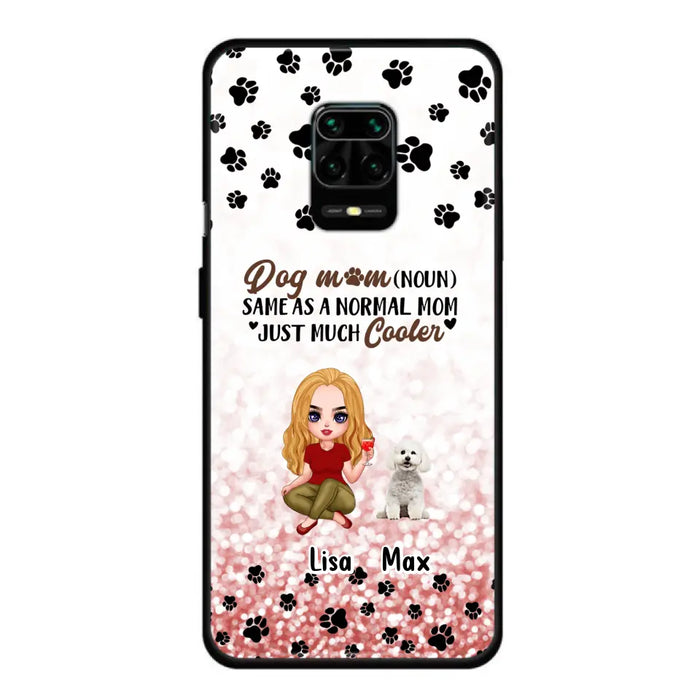 Personalized Dog Mom Phone Case - Up to 6 Dogs - Best Gift For Dog Lover - Crazy Dog Mom - Case For Xiaomi/Huawei/Oppo
