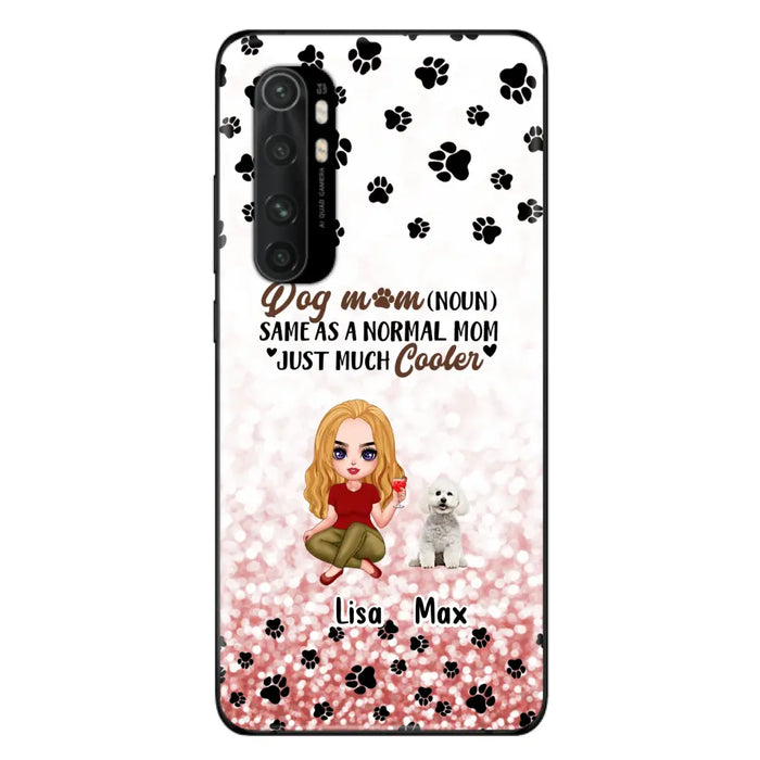 Personalized Dog Mom Phone Case - Up to 6 Dogs - Best Gift For Dog Lover - Crazy Dog Mom - Case For Xiaomi/Huawei/Oppo