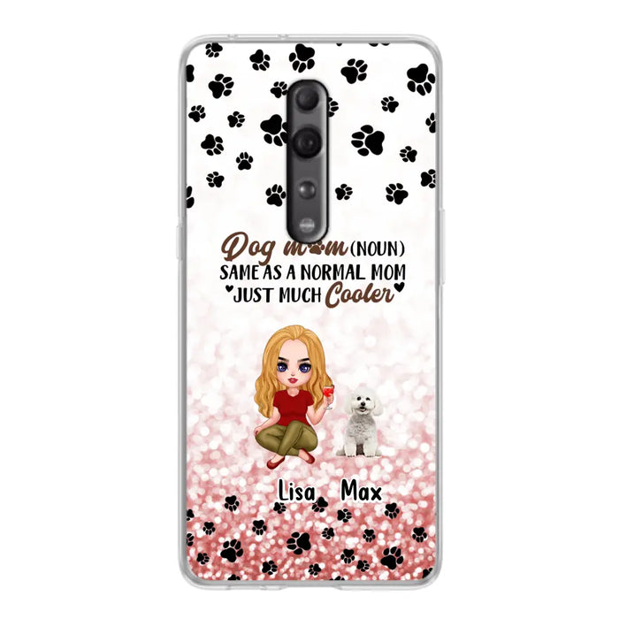 Personalized Dog Mom Phone Case - Up to 6 Dogs - Best Gift For Dog Lover - Crazy Dog Mom - Case For Xiaomi/Huawei/Oppo