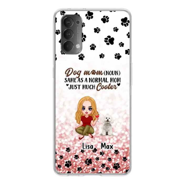Personalized Dog Mom Phone Case - Up to 6 Dogs - Best Gift For Dog Lover - Crazy Dog Mom - Case For Xiaomi/Huawei/Oppo