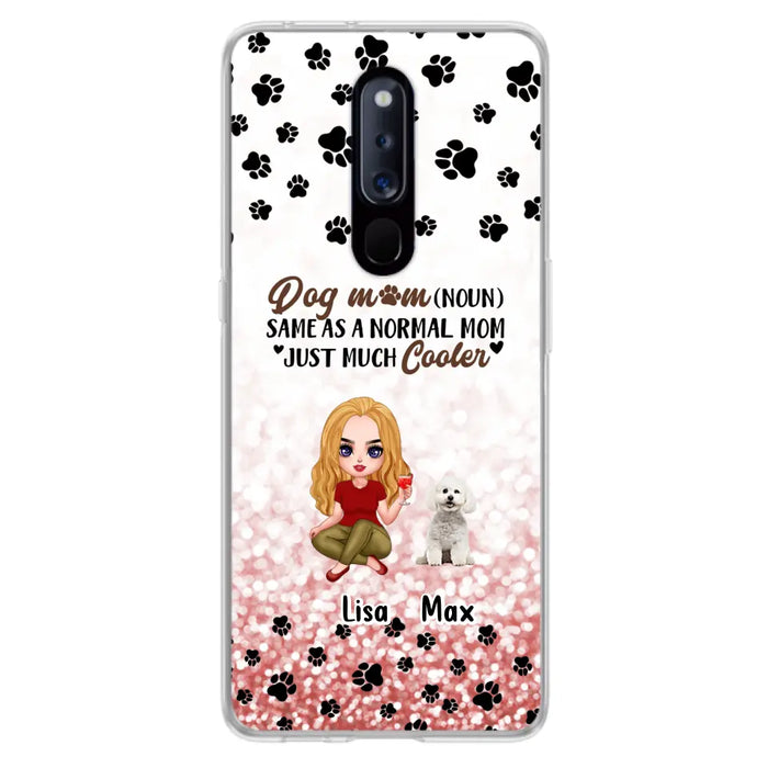 Personalized Dog Mom Phone Case - Up to 6 Dogs - Best Gift For Dog Lover - Crazy Dog Mom - Case For Xiaomi/Huawei/Oppo