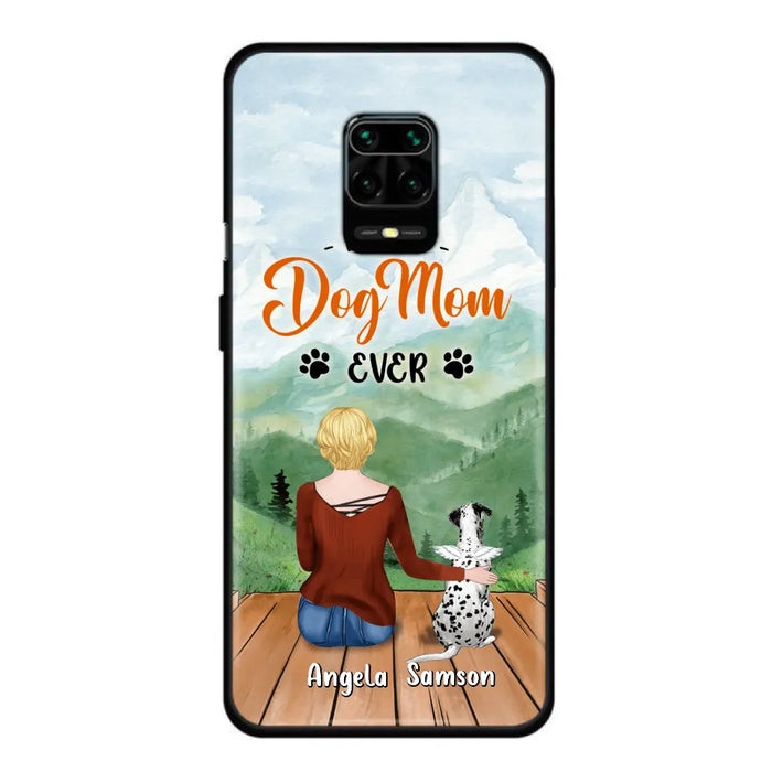 Personalized Dog Mom Phone Case - Up to 5 Dogs - Gift Idea For Dog Lovers - Dopest Dog Mom Ever - Case For Huawei/Xiaomi/Oppo