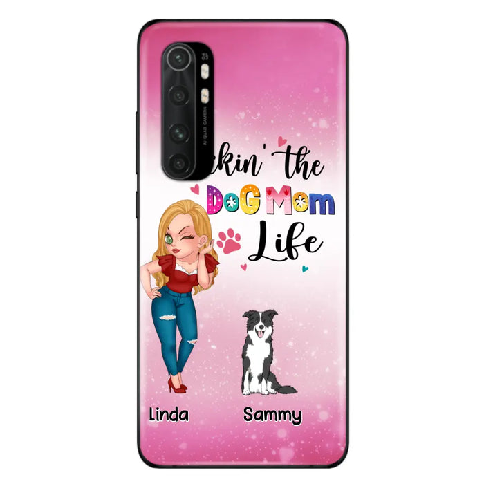Personalized Dog Mom Phone Case - Up to 6 Dogs - Gift Idea For Dog Lover - Rockin' The The Dog Mom Life - Case for Xiaomi, Huawei & Oppo