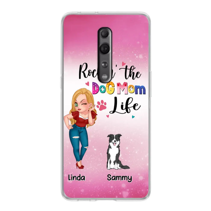 Personalized Dog Mom Phone Case - Up to 6 Dogs - Gift Idea For Dog Lover - Rockin' The The Dog Mom Life - Case for Xiaomi, Huawei & Oppo