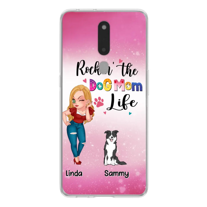 Personalized Dog Mom Phone Case - Up to 6 Dogs - Gift Idea For Dog Lover - Rockin' The The Dog Mom Life - Case for Xiaomi, Huawei & Oppo