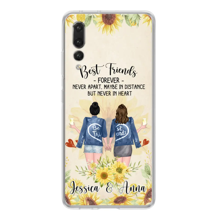 Personalized Friends Phone Case - Up to 4 Besties - Gift Idea For Best Friends - Best Friends Forever - Case for Huawei, Oppo & Xiaomi