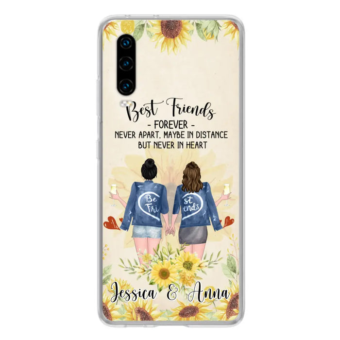 Personalized Friends Phone Case - Up to 4 Besties - Gift Idea For Best Friends - Best Friends Forever - Case for Huawei, Oppo & Xiaomi