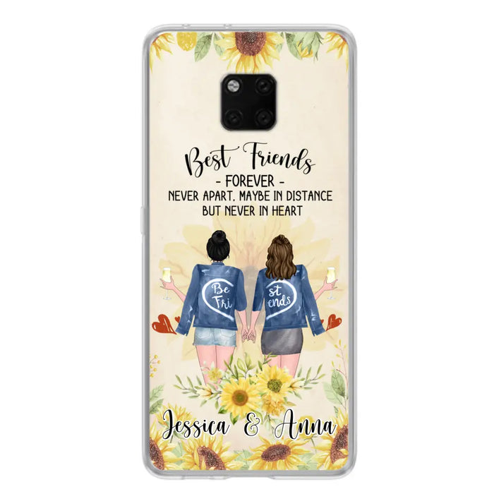 Personalized Friends Phone Case - Up to 4 Besties - Gift Idea For Best Friends - Best Friends Forever - Case for Huawei, Oppo & Xiaomi